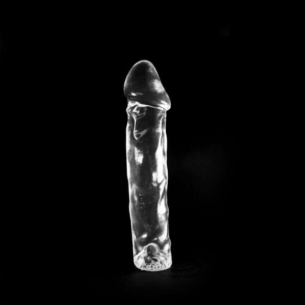 Dildo Fliegenpilz transparent 27 x 6,3 cm
