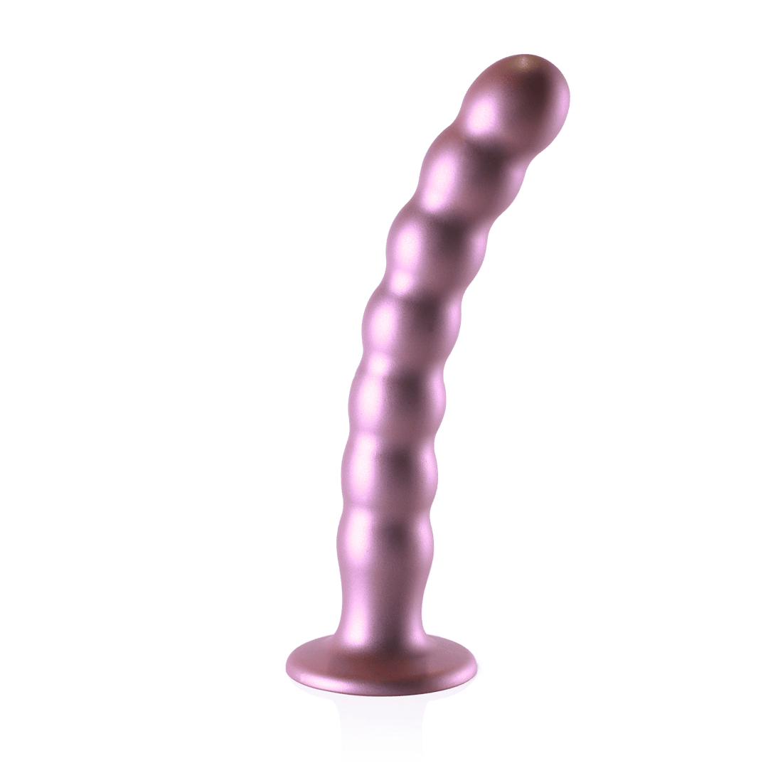 Dildo Ouch G-Punkt aus Silikon mit Perlen in vier Farben 20,4 x Ø 3,1 cm – Ansicht 21