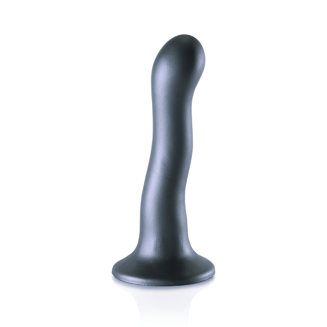 Dildo Ouch G-Punkt aus Silikon ultraweich in drei Farben 17 x Ø 3,7 cm