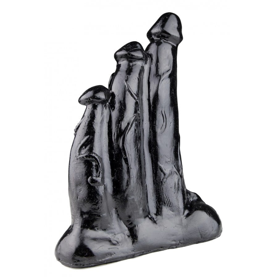Dildo Gang Bang 3in1 22 x 14 cm