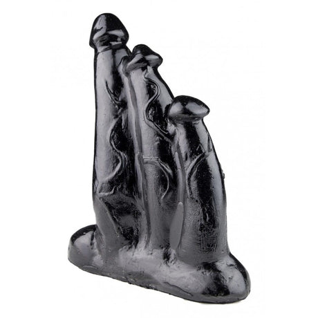 Dildo Gang Bang 3in1 22 x 14 cm