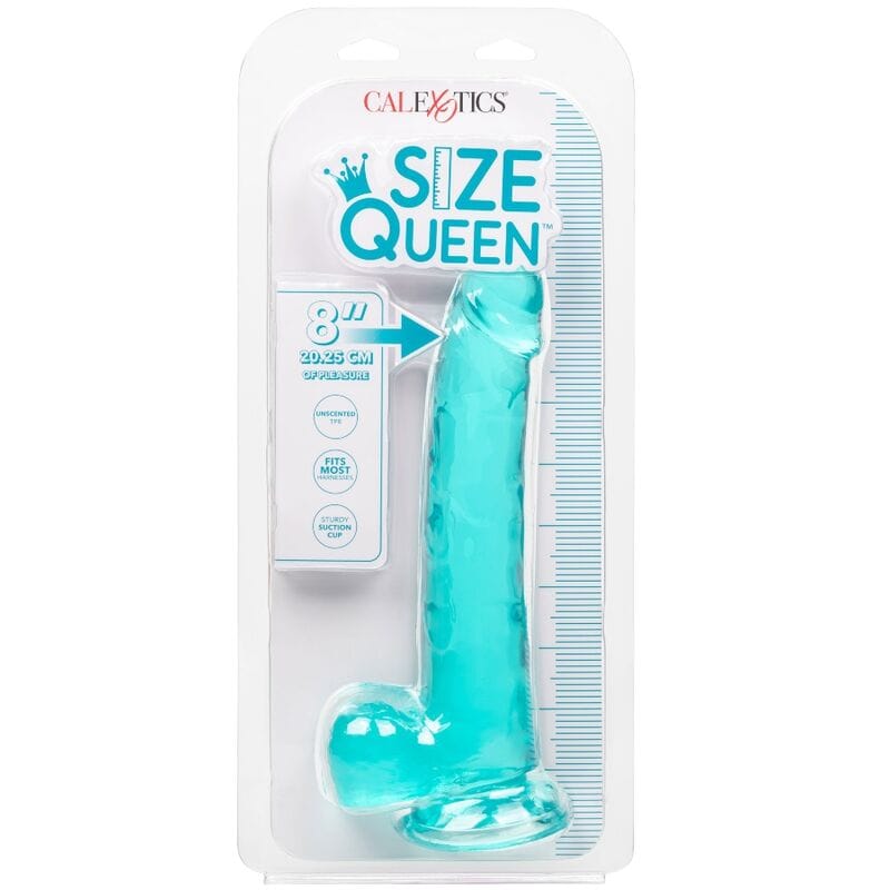 Dildo Große Königin Blau 20,25 x 4,5 cm – Ansicht 7