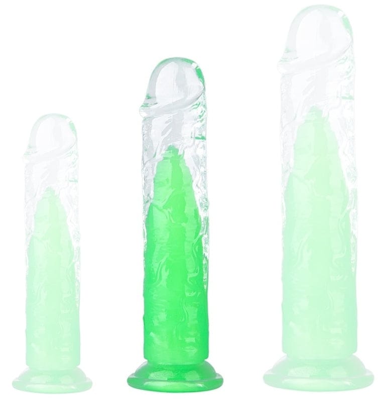 Dildo Jelli Grün 18 x 3,8 cm