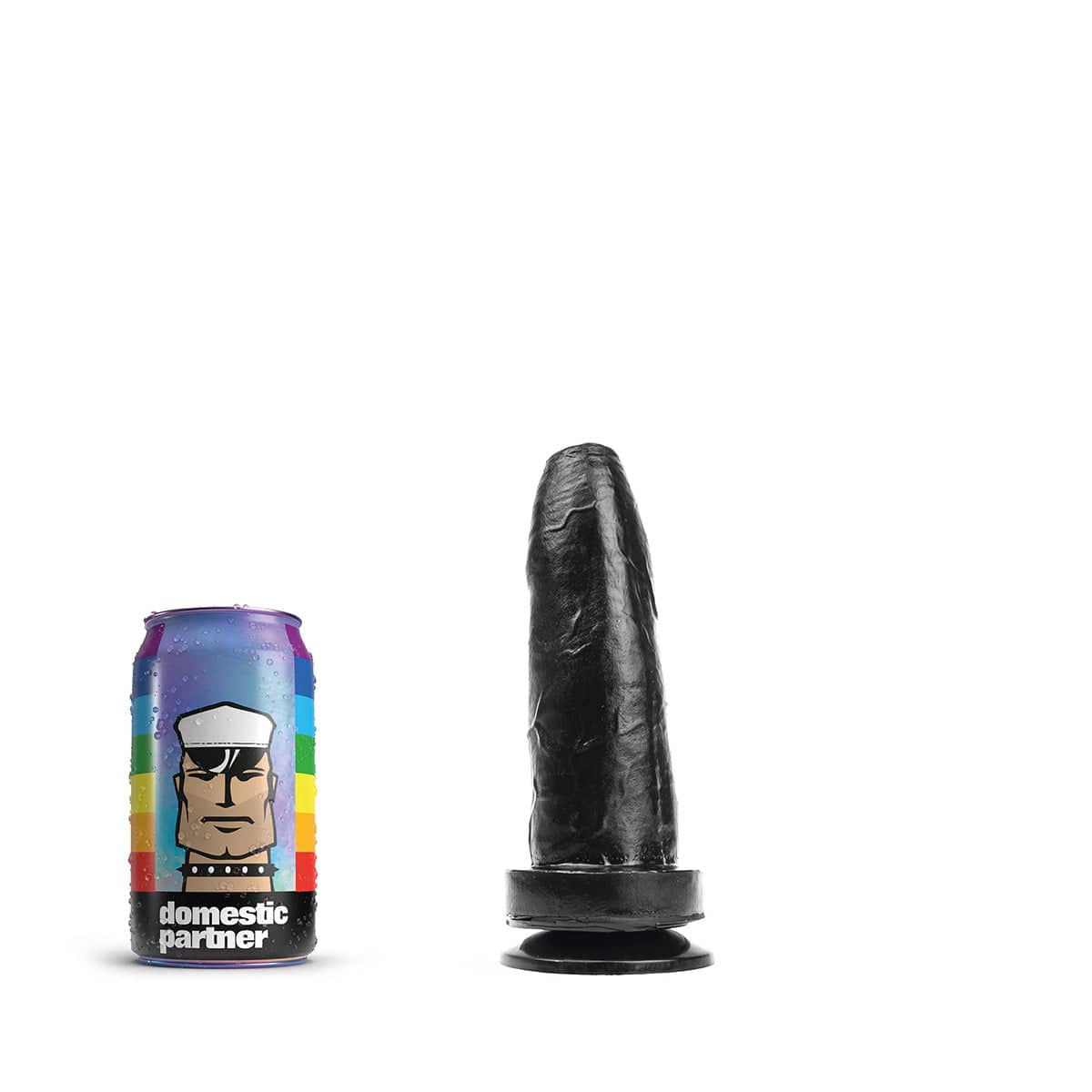 Dildo Kleiner Paul Schwarz 17 x 4,9 cm