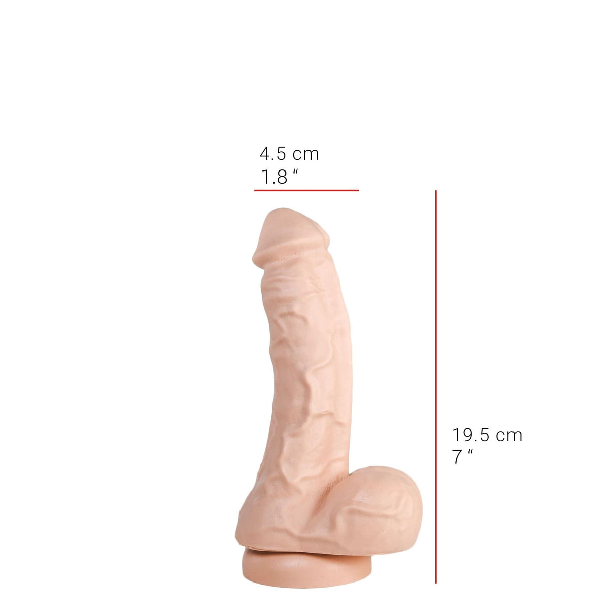 Dildo Lustmacher Natur 19,5 x 4,5 cm