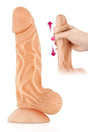Dildo mit beweglicher Haut 22 x 4,3 cm