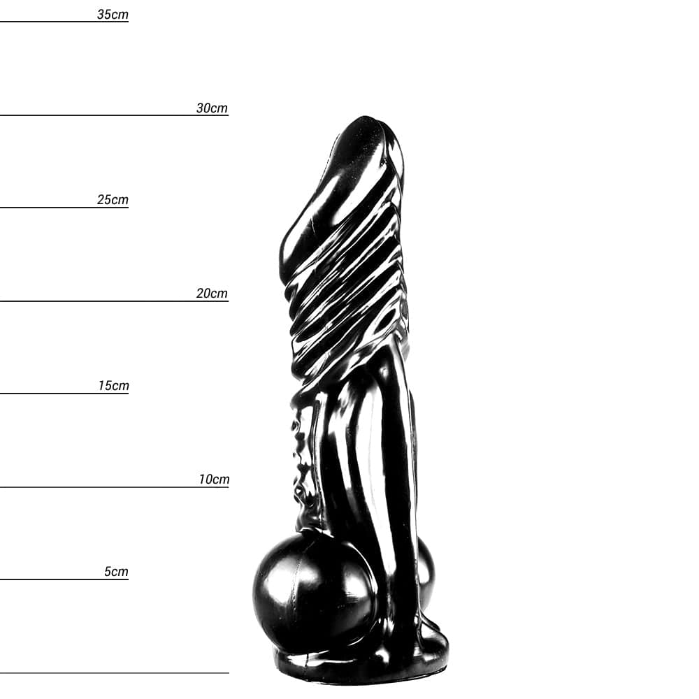Dildo Monster Eagle Schwarz 30 x 7,5 cm