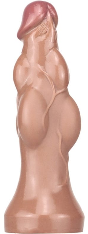 Dildo Monster Umik 18 x 6cm Hellbraun