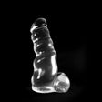 Dildo Ochsenschwanz transparent 32 x 11 cm