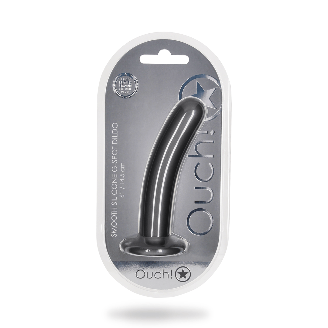 Dildo Ouch G-Punkt aus Silikon glatt in vier Farben 14,4 x Ø 2,9 cm – Ansicht 2