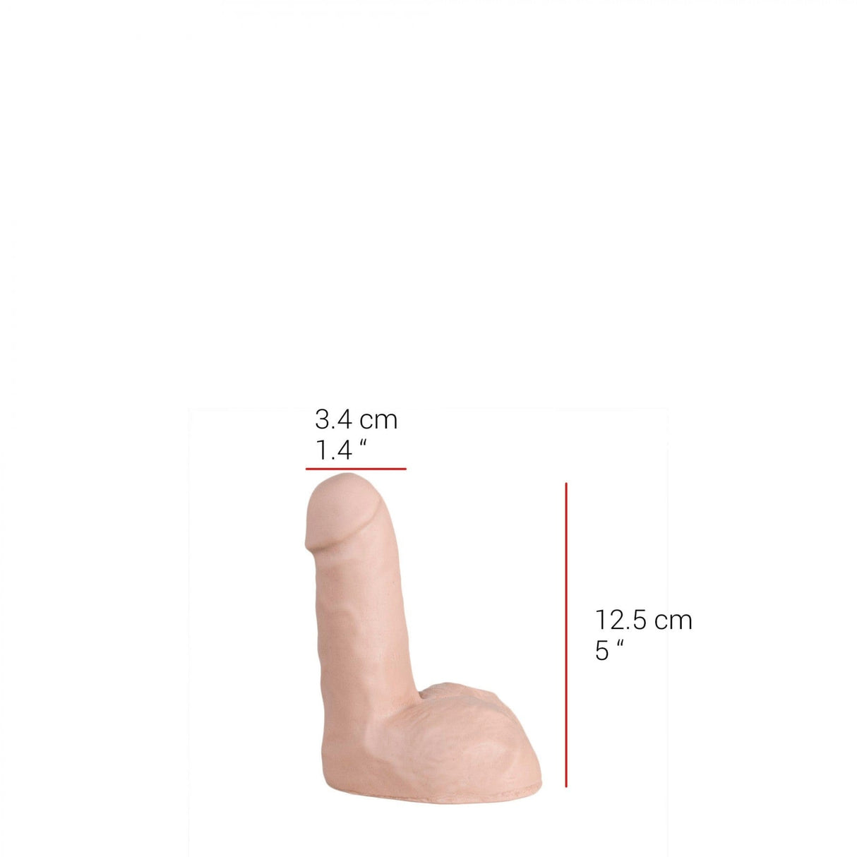 Dildo Peter 12,5 x 3,4 Natur