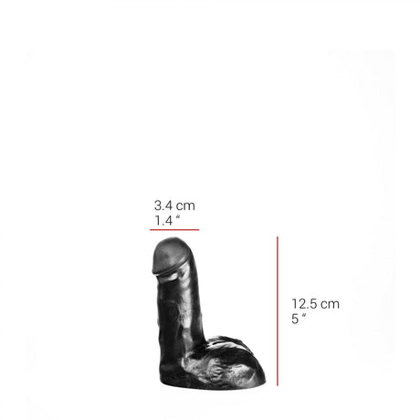 Dildo Peter 12,5 x 3,4 Schwarz