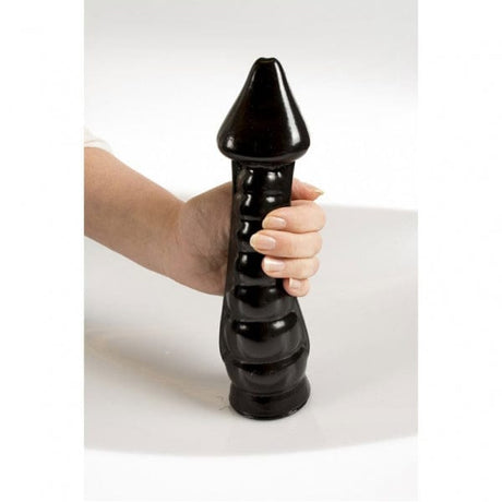 Dildo Pfeil und Bogen schwarz 25 x 6,3 cm