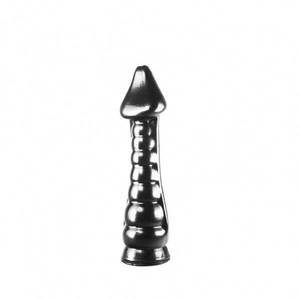 Dildo Pfeil und Bogen schwarz 25 x 6,3 cm