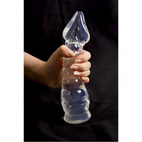 Dildo Pfeil und Bogen transparent 25 x 6,3 cm