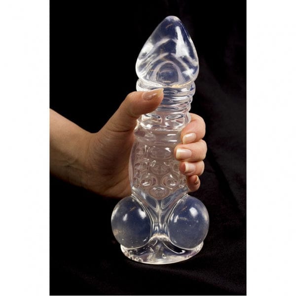 Dildo Pubertät transparent 23 x 5,8 cm