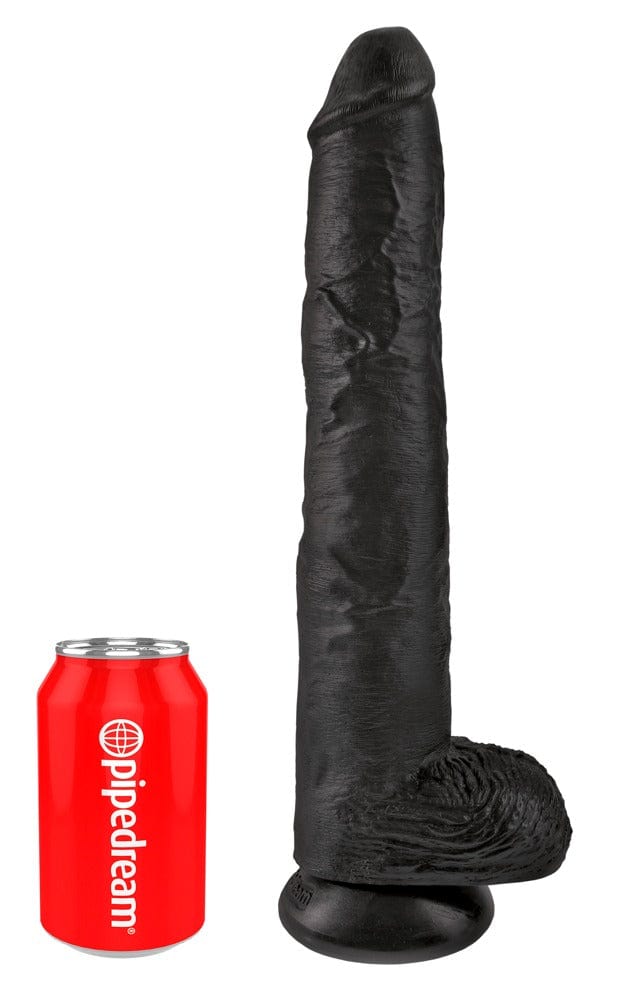 Dildo Realist Schwarz XXL 35,6 x 6 cm