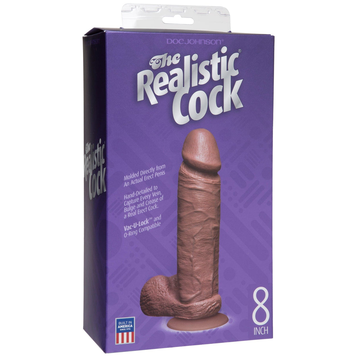 Dildo Ryan braun 20,5 x 5 cm