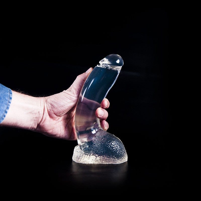 Dildo sanfter Olli transparent 22 x 4,5 cm