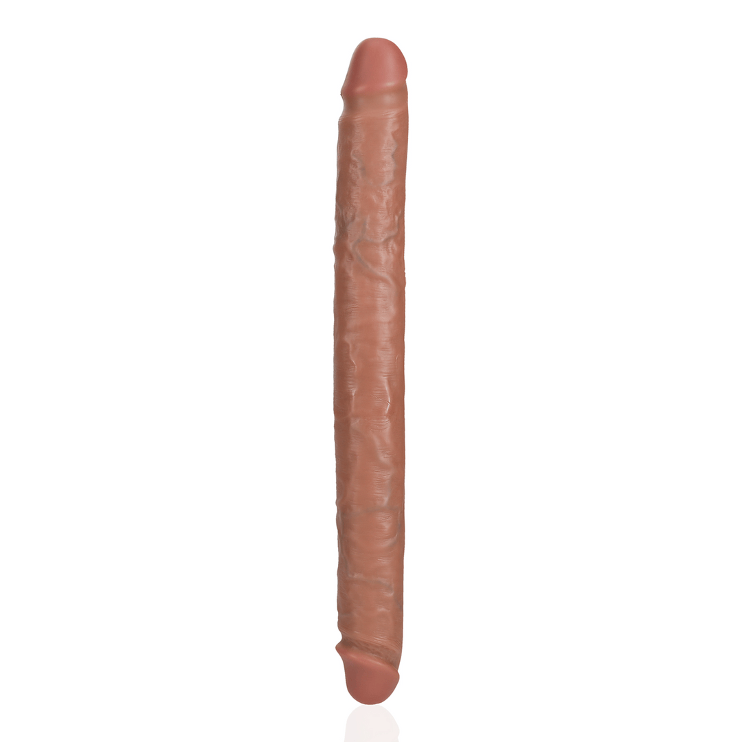 Dildo Slim doppelendig Schwarz 35,6 x Ø 3,8 cm – Ansicht 12