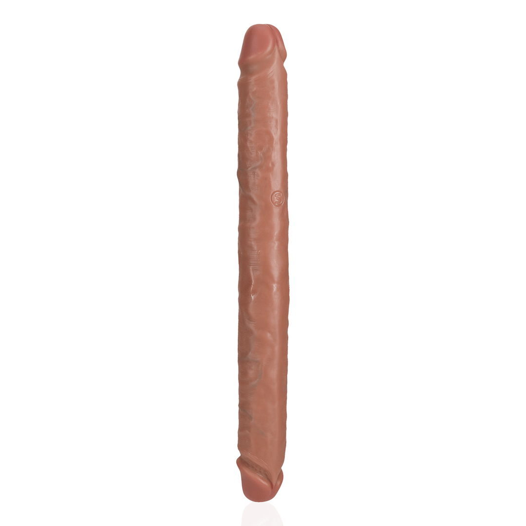 Dildo Slim doppelendig Schwarz 35,6 x Ø 3,8 cm – Ansicht 8