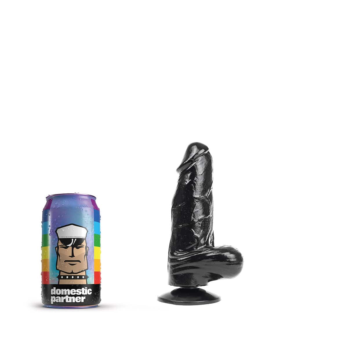 Dildo Small Boy Schwarz 17 x 4,9 cm