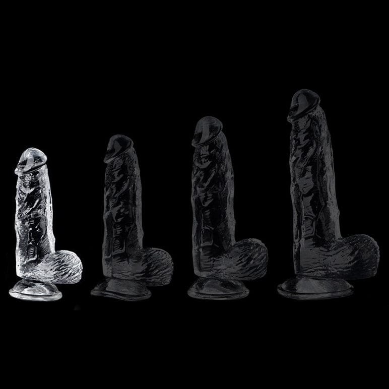 Dildo Transparent Dickie 12 x 3,5 cm