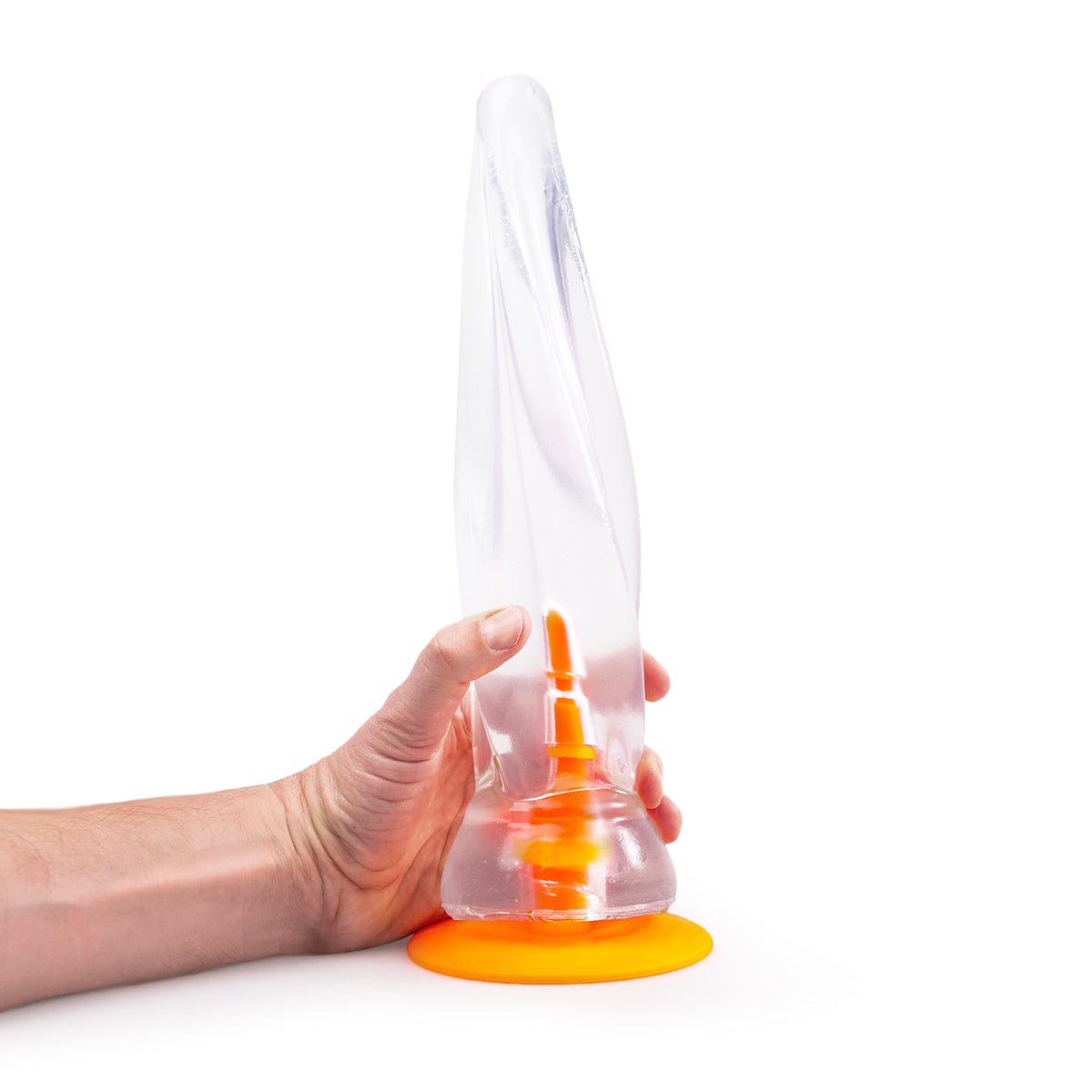 Dildo Zapfen Transparent 33 x 8 cm