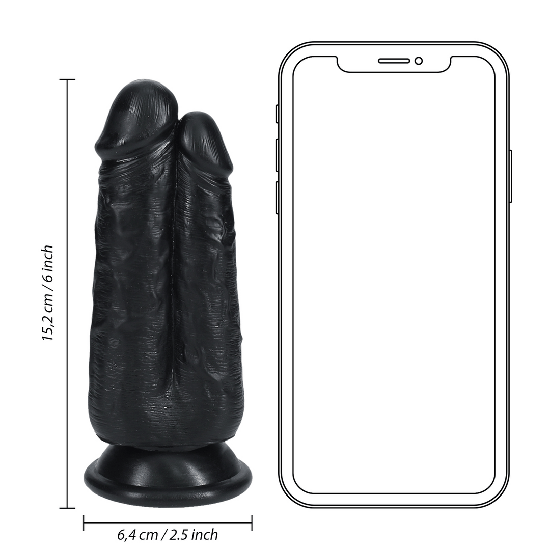 Dildo Zwei-in-Eins 15,2 x Ø 6,4 cm – Ansicht 6