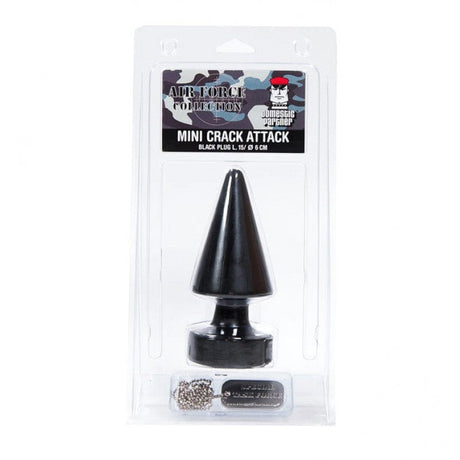 Domestic Partner Mini Crack Attack Analplug schwarz 15 x 6 cm