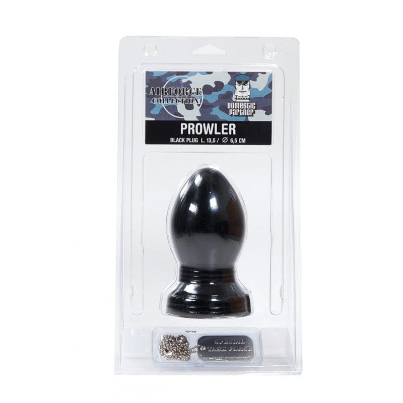 Domestic Partner Prowler Analplug  schwarz 13,5 x 6,5 cm