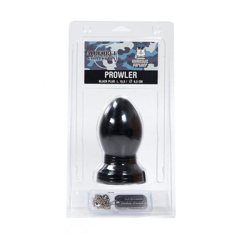 Domestic Partner Prowler Analplug  schwarz 13,5 x 6,5 cm