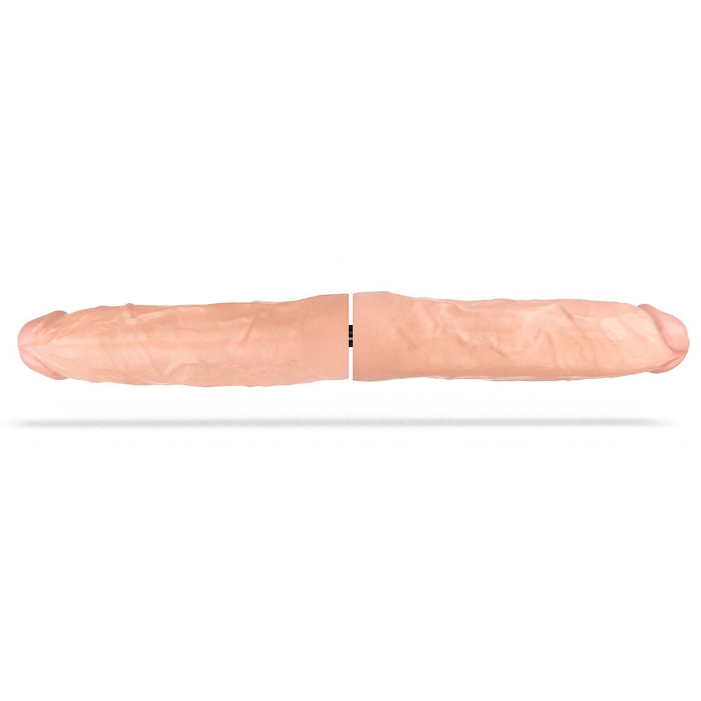 Doppeldildo 2 in 1 XL 28,5 x 5,8 cm Natur