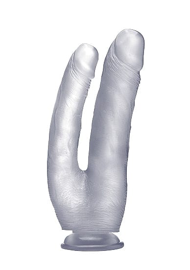 Doppeldildo Geißberg 17,5 x 4,5 cm Transparent