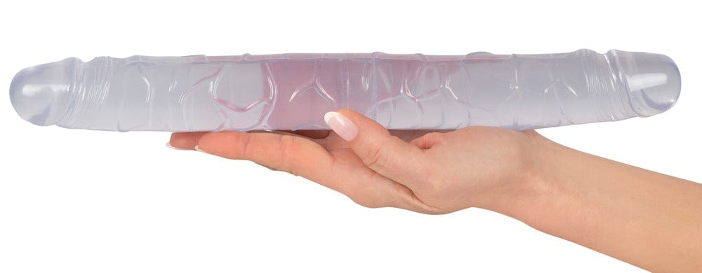 Doppeldildo Glasklar 34 x 4 cm
