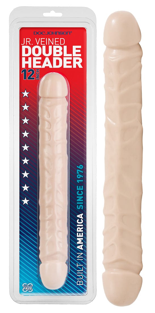 Doppeldildo klassik natur 30 x 4 cm