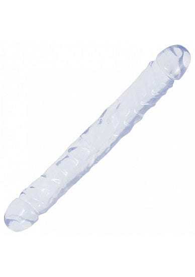 Doppeldildo transparent 30,5 cm x 3,5 cm