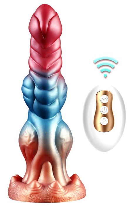 Drakolis Vibrierender und wärmender Vaillant-Dildo 23.5 x 7cm