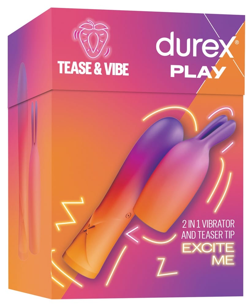 Durex Bunny 2in1 Vibrator 10,5 x 2,6 cm