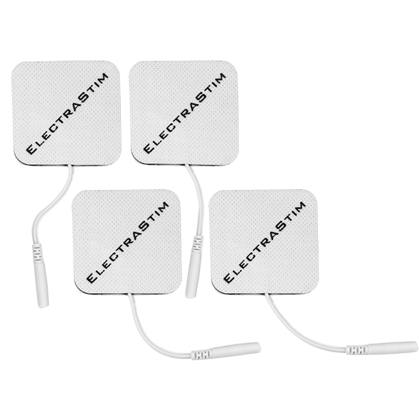 Elektroschock 4x Klebepads 5 x 5 cm