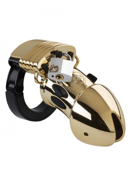 Elektroschock Peniskäfig Edition Gold