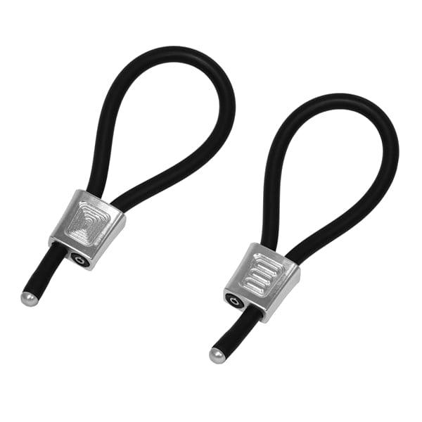 Elektroschock Penisring Doppelschock Silber