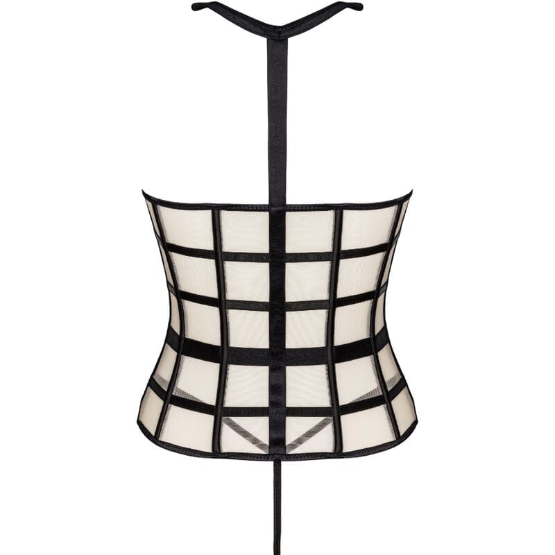 Fashion Laura Korsett + String S/M Schwarz – Ansicht 4