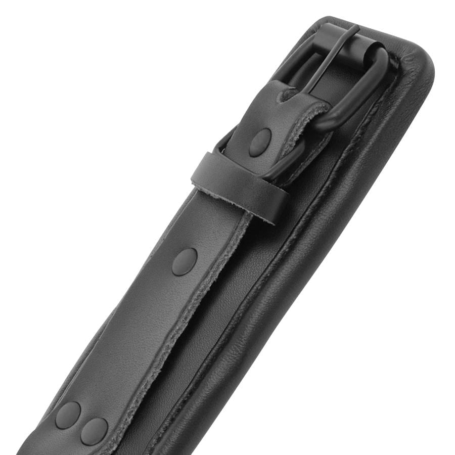 Fesselset Handschellen und Kragen aus schwarzem Leder – Ansicht 6