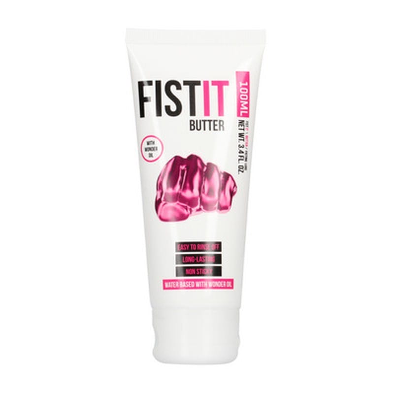 Fisting Anal Gleitbutter auf Wasserbasis Weiß 100 ml