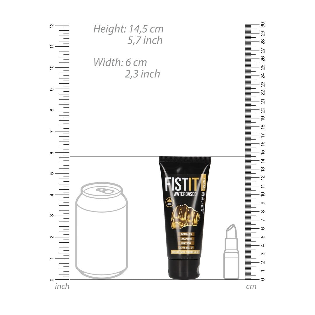 Fisting Anal Gleitgel auf Wasserbasis Transparent 100 ml