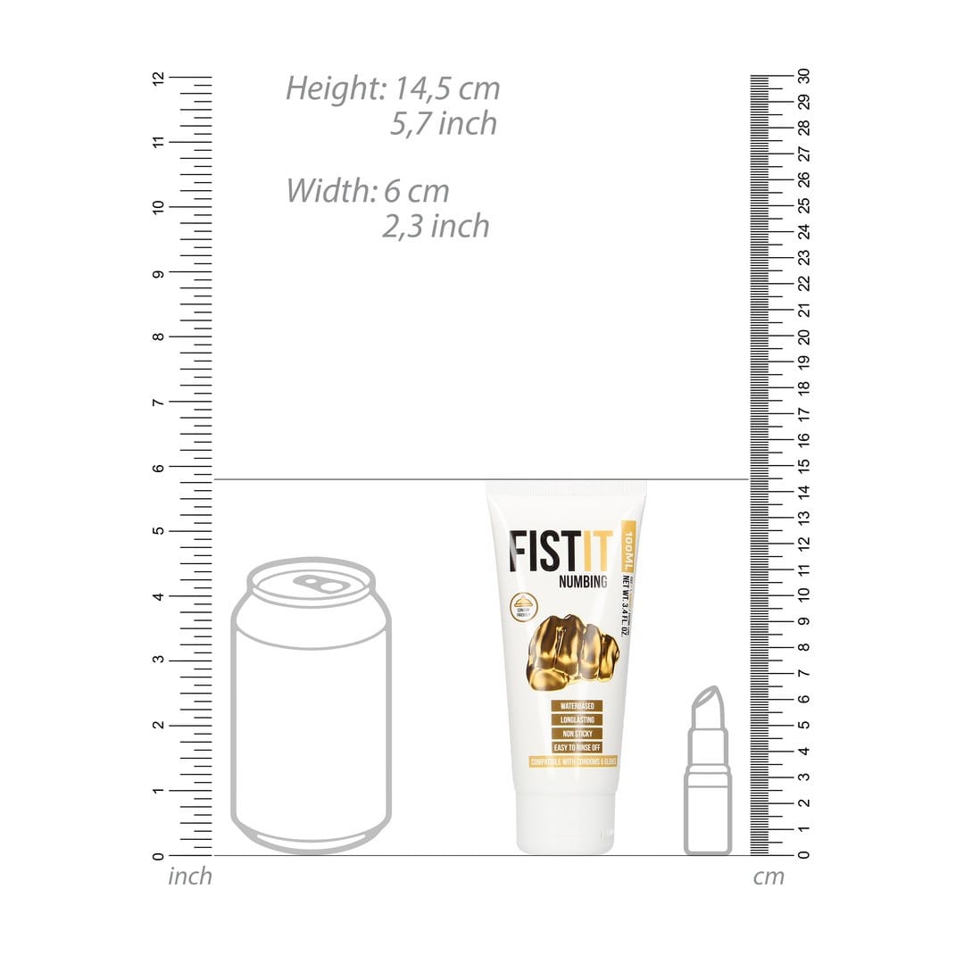 Fisting Anal Gleitgel betäubend Weiß 100 ml