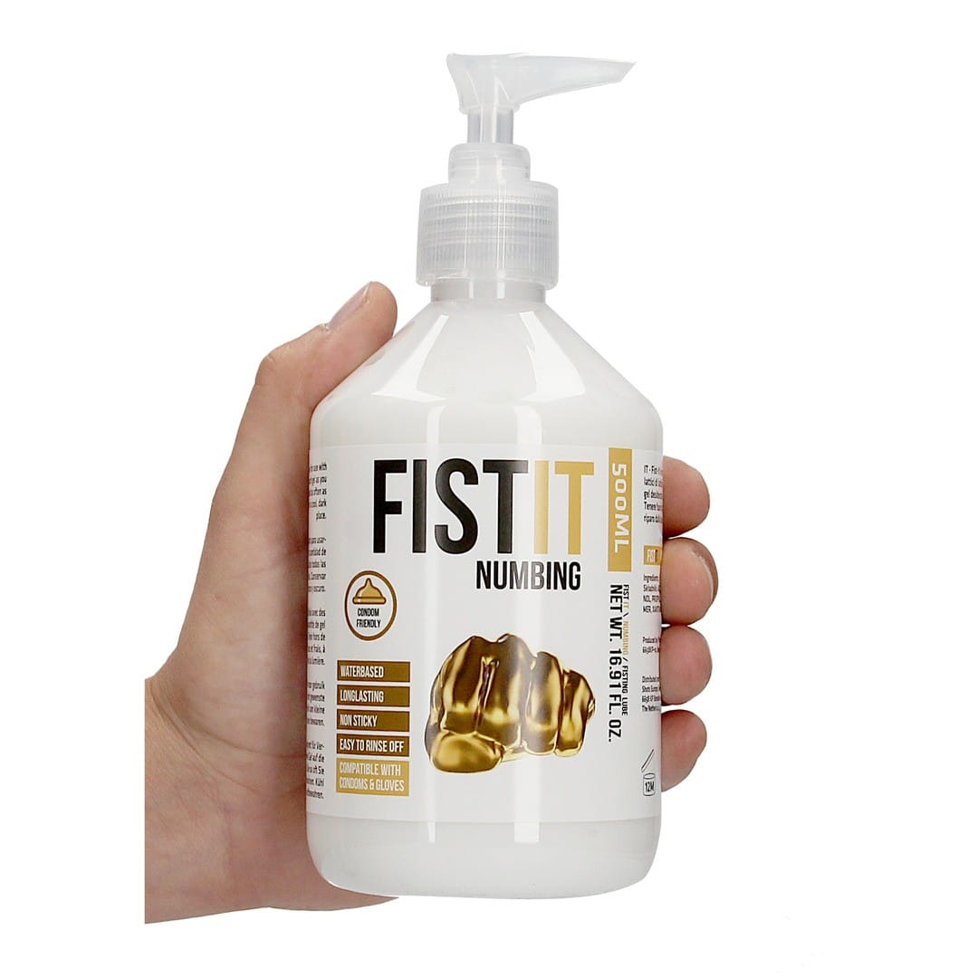 Fisting Anal Gleitgel betäubend Weiß 500 ml