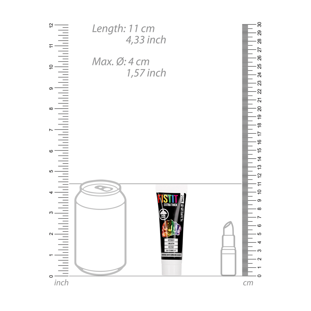 Fisting Anal Gleitgel extra dickflüssig Regenbogen 25 ml