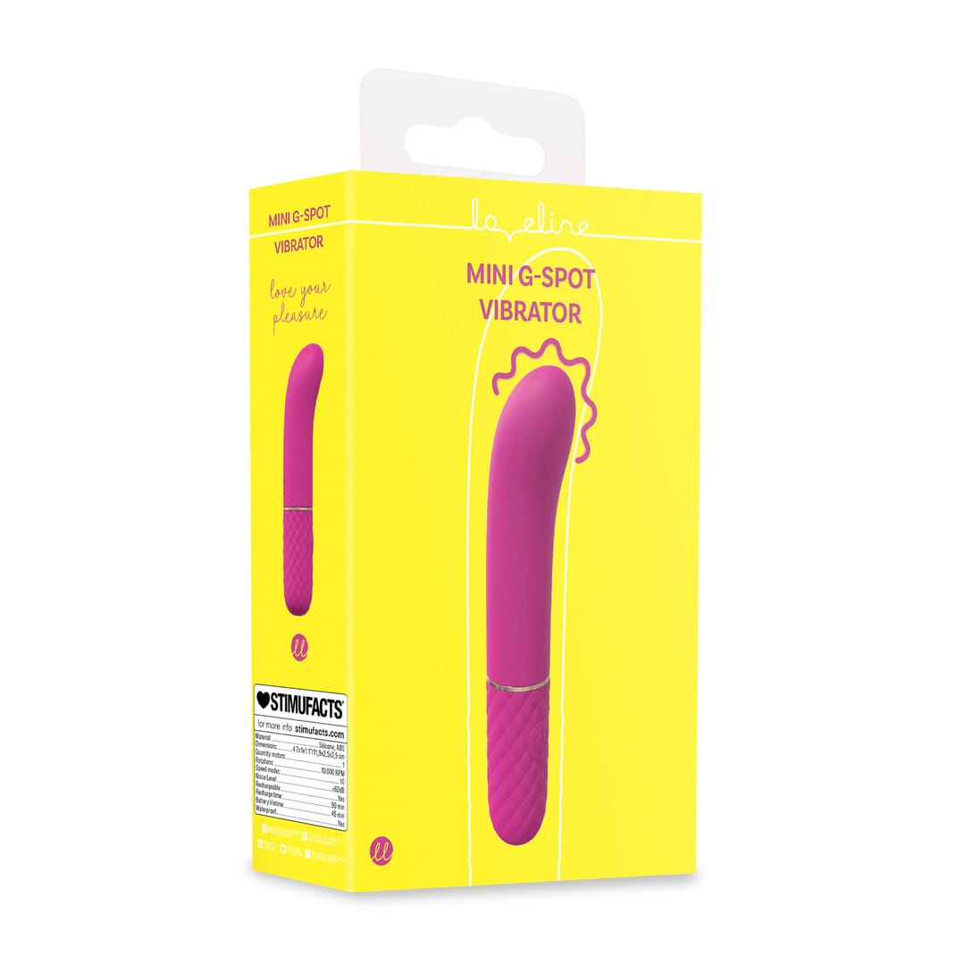 G-Punkt-Vibrator Mini Pink 11,9 x 2,9 cm – Ansicht 2